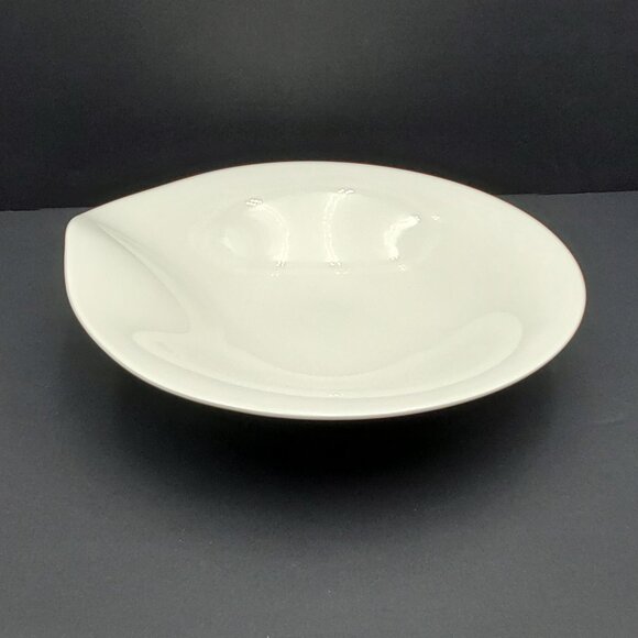 Villeroy & Boch Affinity Pasta Salad Bowl 10" White Porcelain Serving Bowl - Picture 3 of 10